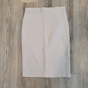 Chic White Midi Skirt